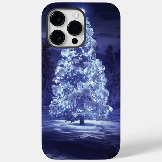 Weihnachtsbaum Case-Mate iPhone 14 Pro Max Hülle (Rückseite)