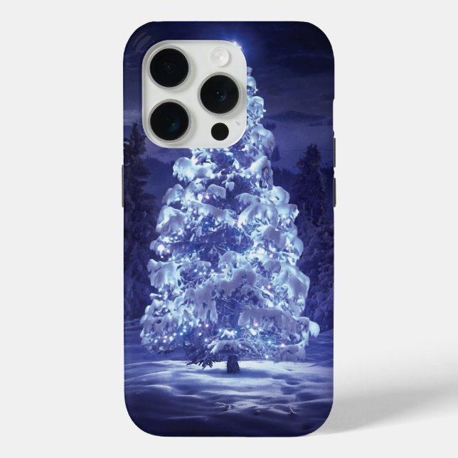 Weihnachtsbaum Case-Mate iPhone Hülle (Rückseite)