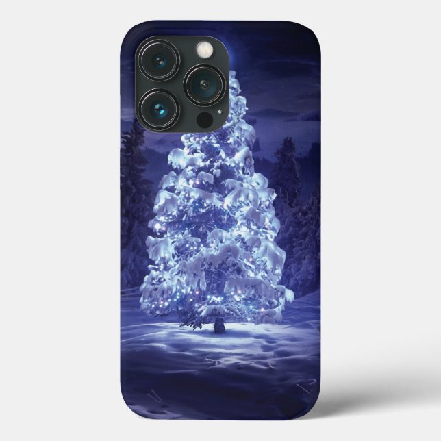 Weihnachtsbaum Case-Mate iPhone Hülle (Rückseite)