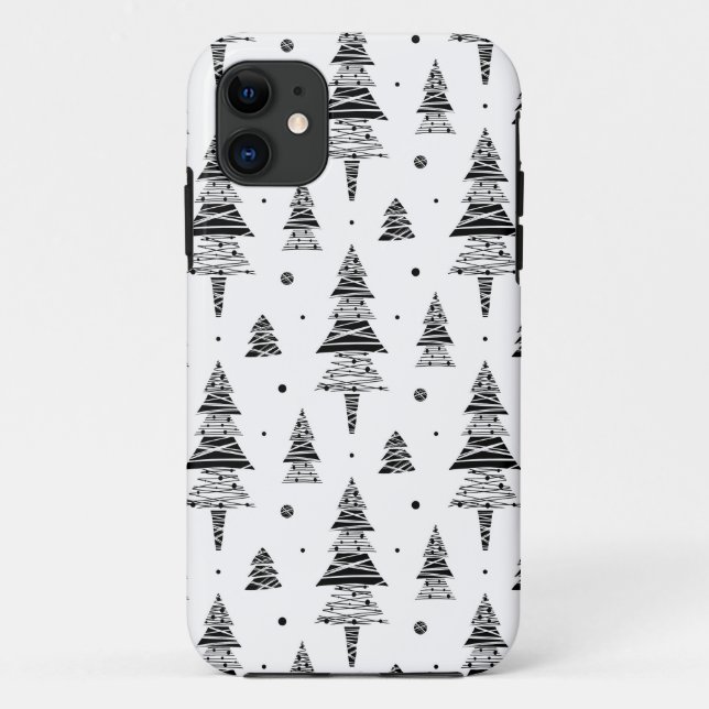 Weihnachtsbaum Case-Mate iPhone Hülle (Rückseite)