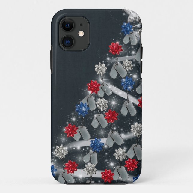 Weihnachtsbaum Case-Mate iPhone Hülle (Rückseite)