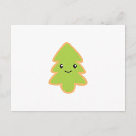 Weihnachtsbaum-Cookie Feiertagspostkarte
