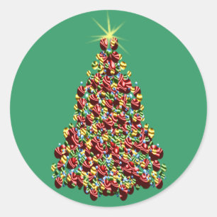 Weihnachtsbaum Custom Holiday Card Stickers