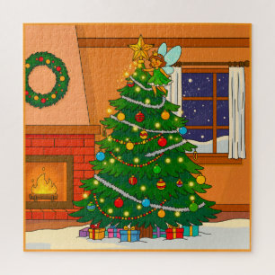 WEIHNACHTSBAUM CUTE HEIMBILD FARBENFROH