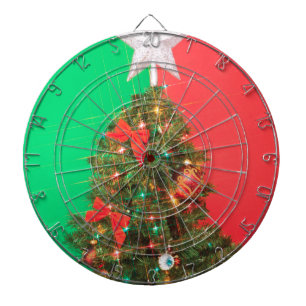 Weihnachtsbaum Dartscheibe