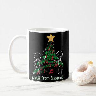 Weihnachtsbaum-Dekorieren-Tasse Kaffeetasse