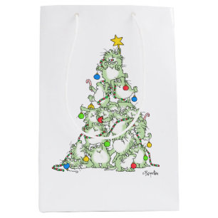 Weihnachtsbaum der Kätzchen von Sandra Boynton Mittlere Geschenktüte