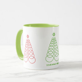 Weihnachtsbaum der unendlichen Liebe - Custom Tasse