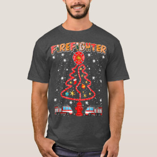 Weihnachtsbaum des Feuerwehrmanns T-Shirt