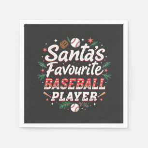 Weihnachtsbaum des Weihnachtsmanns zum beliebten B Serviette