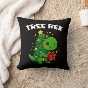 Weihnachtsbaum Dinosaurier T-Rex Süßer Dino Weihna Kissen