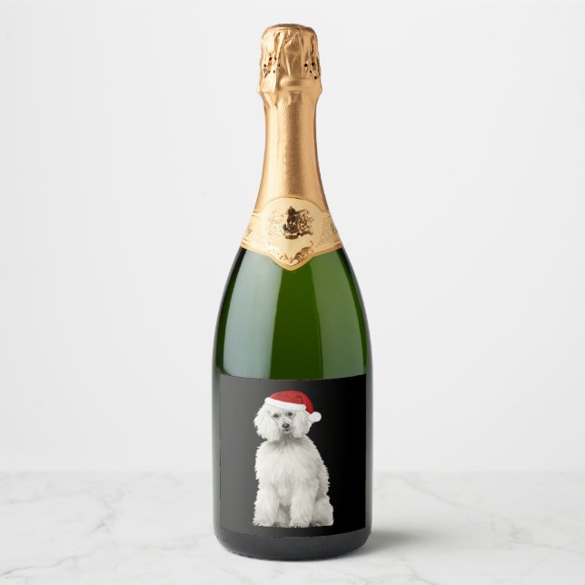 Weihnachtsbaum Dog Puppy Watercol (Vorderseite)