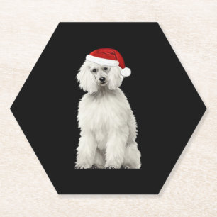 Weihnachtsbaum Dog Puppy Watercol Untersetzer