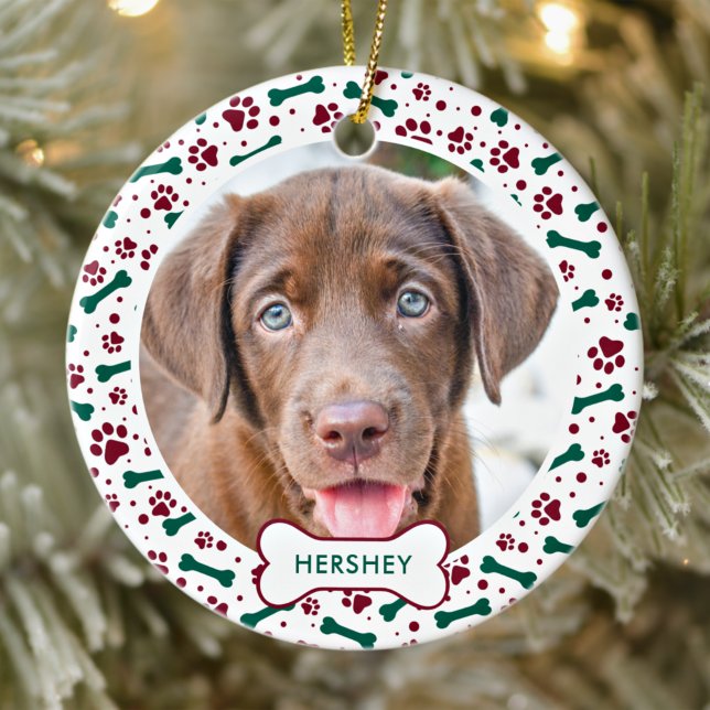 Weihnachtsbaum druckt Personalisiertes Foto für Ha Keramik Ornament (Von Creator hochgeladen)