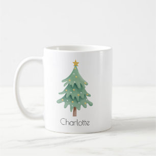 Weihnachtsbaum Einfach festlich Kaffeetasse