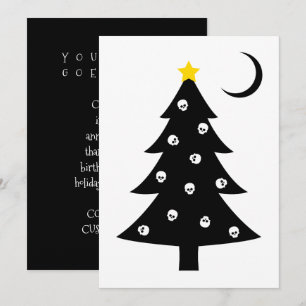 Weihnachtsbaum Einladung