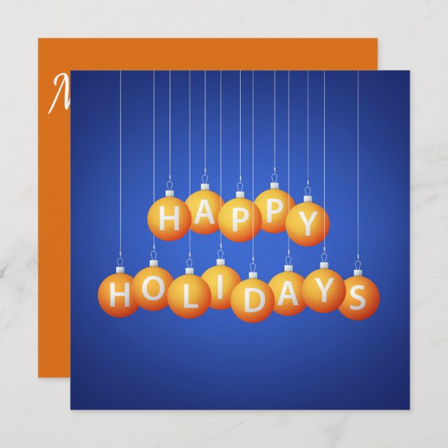 Weihnachtsbaum Einladung (Vorne/Hinten)