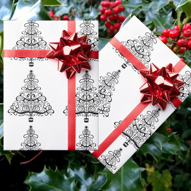 Weihnachtsbaum Entdeckungsreise zur Viktorianische Geschenkpapier (Von Creator hochgeladen)
