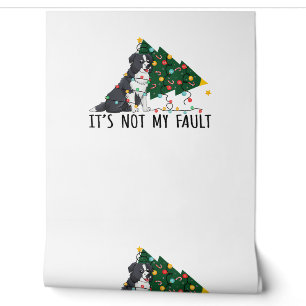 Weihnachtsbaum Es ist nicht mein Fault Border Coll Tapete
