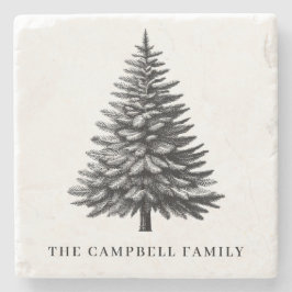 Weihnachtsbaum Familienname Steinuntersetzer