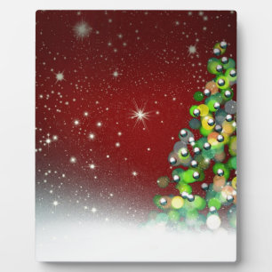 Weihnachtsbaum-Feiertags-FriedensLiebe-Schicksal Fotoplatte