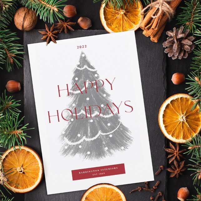 Weihnachtsbaum Feiertagskarte (Von Creator hochgeladen)