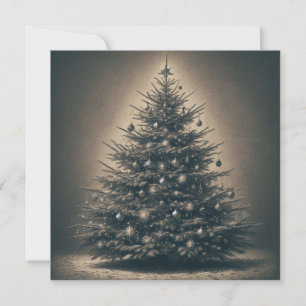 Weihnachtsbaum Feiertagskarte