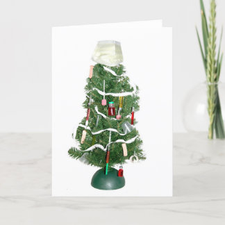 Weihnachtsbaum Feiertagskarte