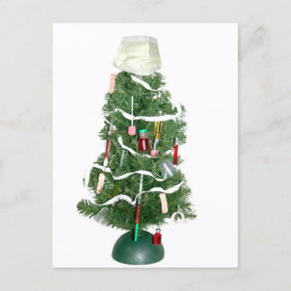 Weihnachtsbaum Feiertagspostkarte