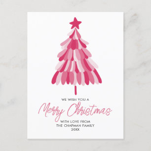Weihnachtsbaum Feiertagspostkarte