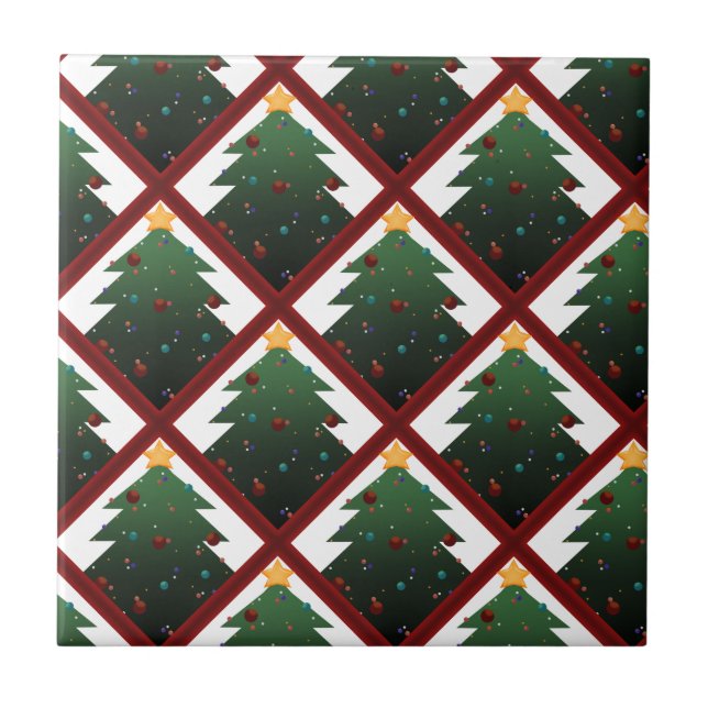 Weihnachtsbaum Fliese (Vorderseite)