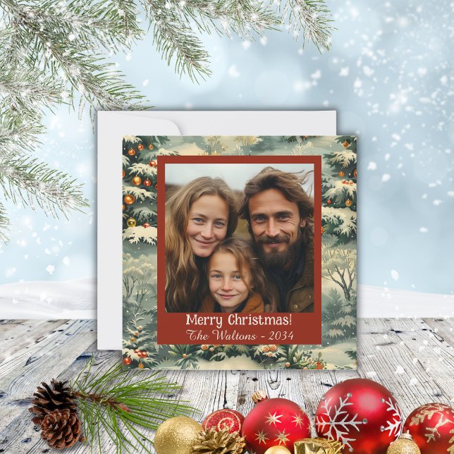 Weihnachtsbaum Foto Weihnachten Postkarte (Von Creator hochgeladen)