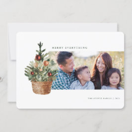 Weihnachtsbaum Foto Weihnachtskarte Einladung