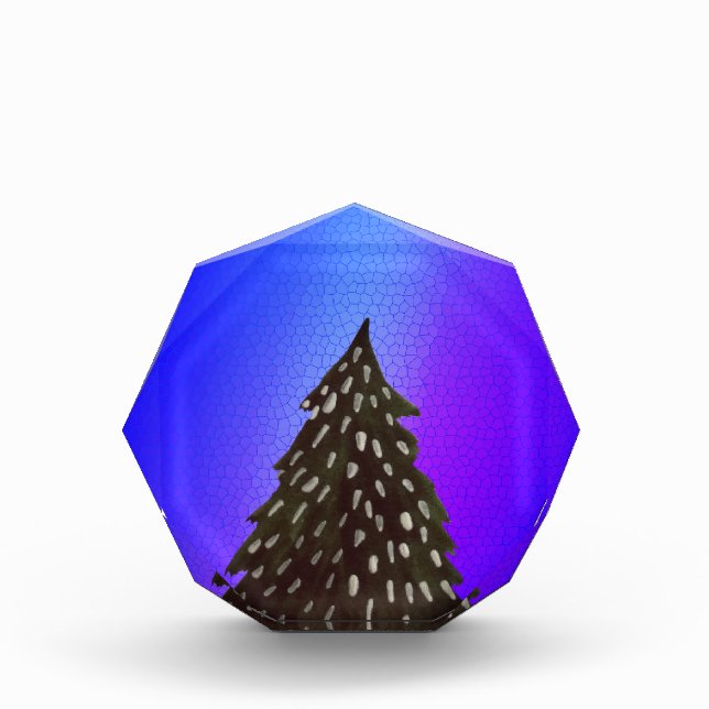 Weihnachtsbaum Fotoblock (Vorderseite)