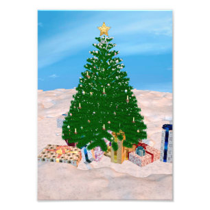 Weihnachtsbaum Fotodruck