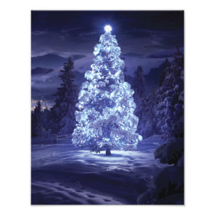 Weihnachtsbaum Fotodruck