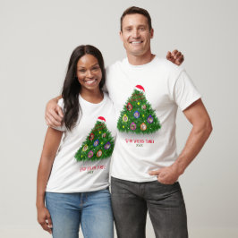 Weihnachtsbaum-Fotos T-Shirt