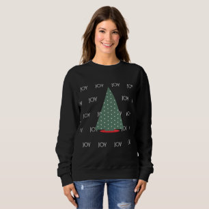 Weihnachtsbaum Freude Winter Sweatshirt