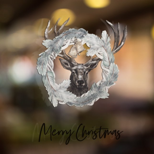 Weihnachtsbaum | Frohe Weihnachten Fensteraufkleber (Von Creator hochgeladen)