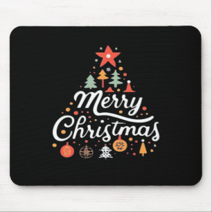 Weihnachtsbaum Frohe Weihnachten Klassiker Mousepad