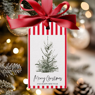 Weihnachtsbaum Frohe Weihnachts-Geschenketikette Geschenkanhänger