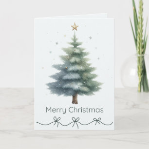 Weihnachtsbaum Frohe Weihnachtskarte Karte