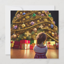 Weihnachtsbaum für den Urlaub Erinnern Sie sich an Mitteilungskarte