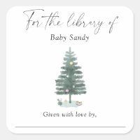Weihnachtsbaum - für die Bibliothek von