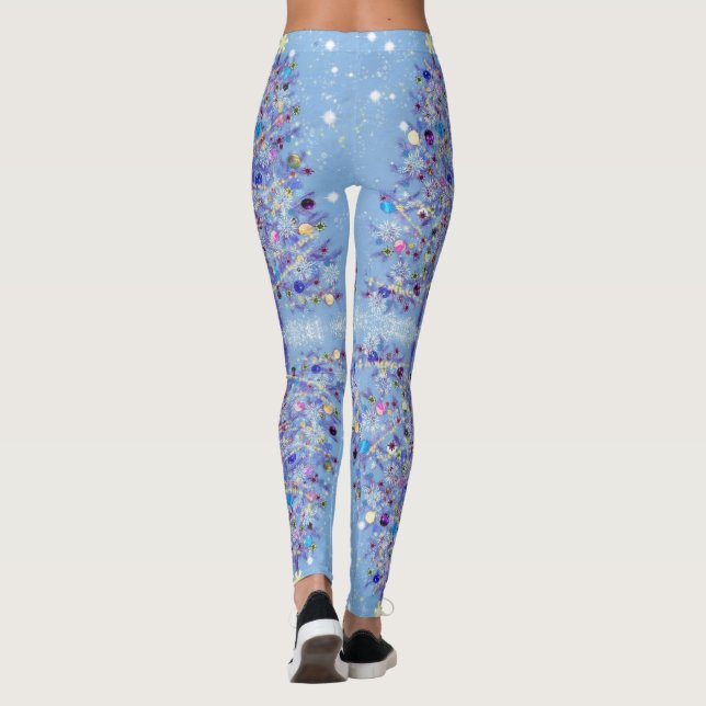 Weihnachtsbaum für Leggings (Rückseite)