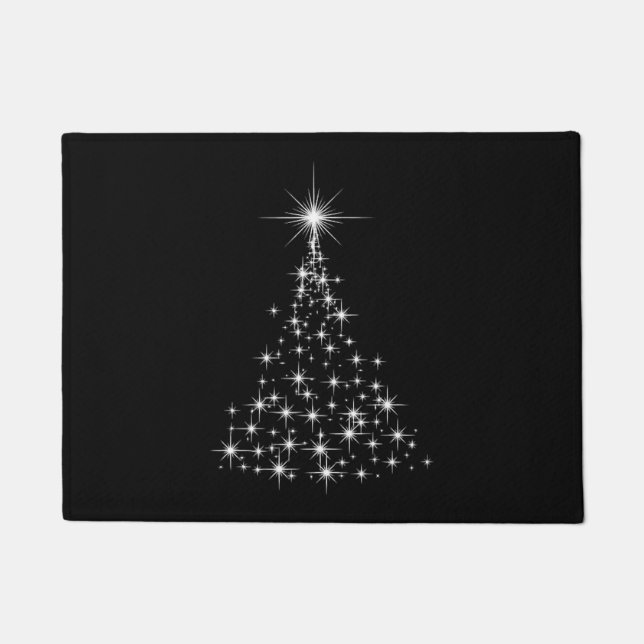 Weihnachtsbaum Fußmatte (Vorderseite)