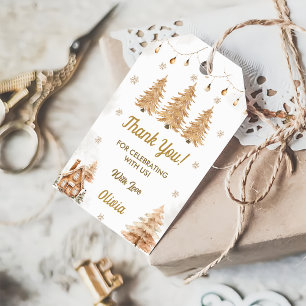 Weihnachtsbaum Geburtstagsparty Geschenkanhänger