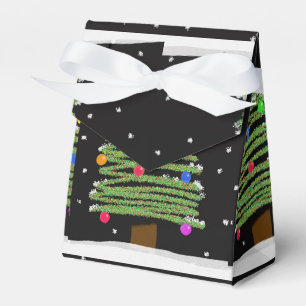 Weihnachtsbaum-Gefälligkeitsbox Geschenkschachtel
