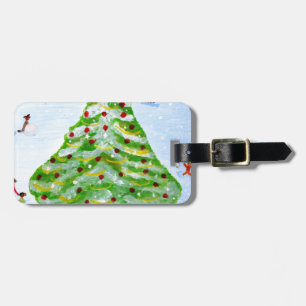 Weihnachtsbaum Gepäckanhänger