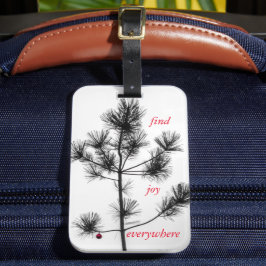 Weihnachtsbaum Gepäckanhänger